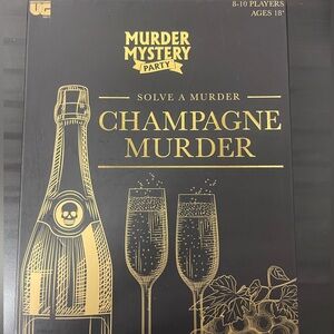 Murder Mystery Party Game - Champagne Murder Edition